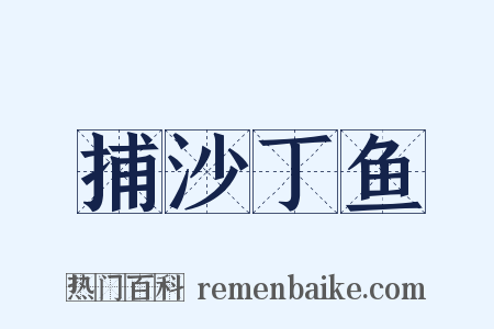 捕沙丁鱼是什么意思的图片